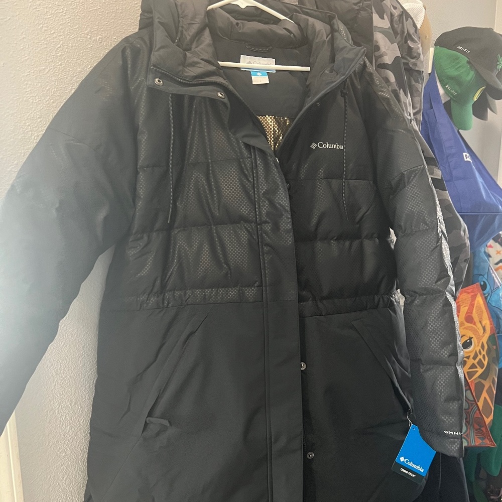 Womens Columbia Black Dot Park
